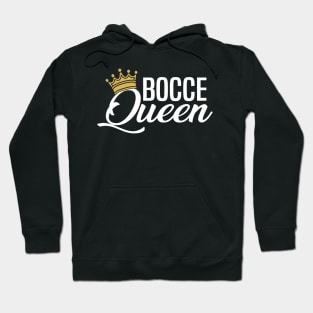 Bocce Queen Funny Hoodie